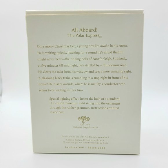 Hallmark Keepsake 2008 All Aboard! The Polar Express ornament - Picture 5 of 6